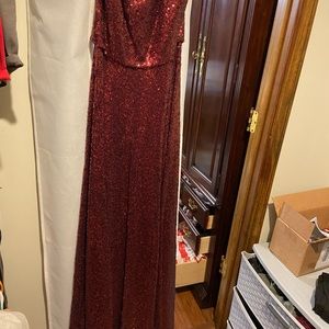 Revelry maxi sequin dress